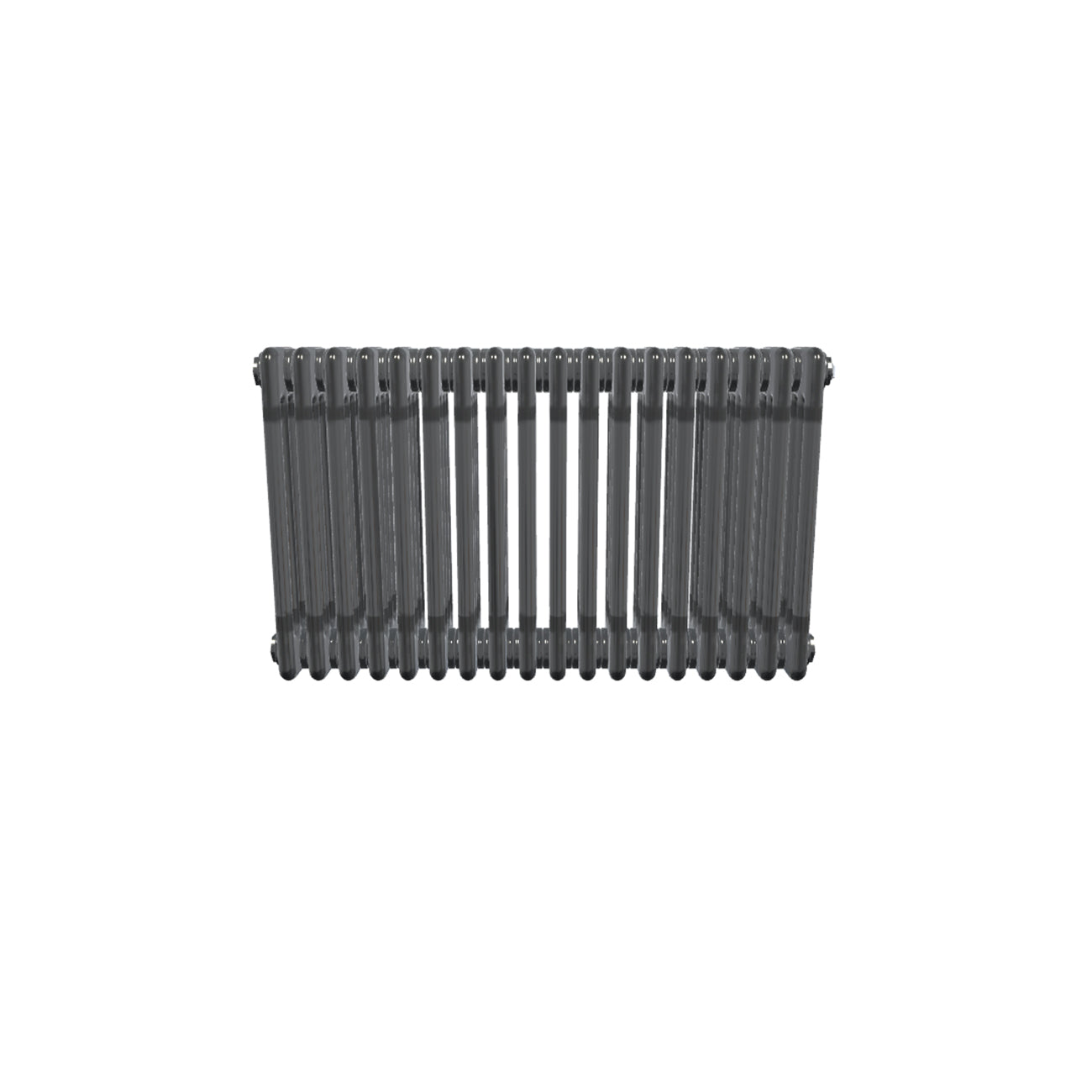 Bircham - Raw Metal Column Radiator H500mm x W836mm 4 Column