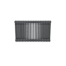 Bircham - Raw Metal Column Radiator H600mm x W1016mm 4 Column - Feet Included