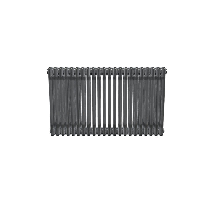 Bircham - Raw Metal Column Radiator H600mm x W1016mm 4 Column