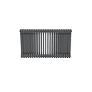 Bircham - Raw Metal Column Radiator H600mm x W1061mm 4 Column