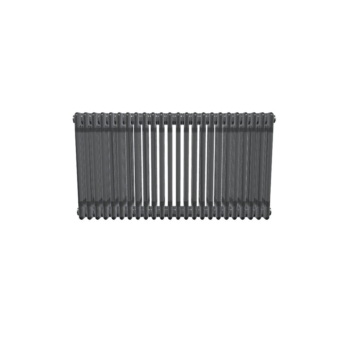 Bircham - Raw Metal Column Radiator H600mm x W1106mm 4 Column
