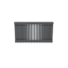 Bircham - Raw Metal Column Radiator H600mm x W1106mm 4 Column
