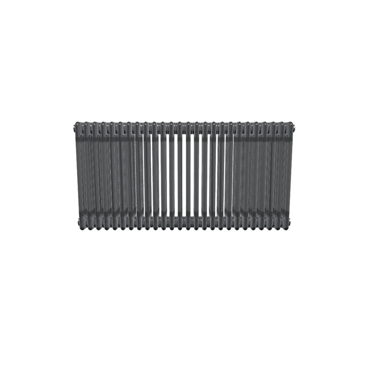Bircham - Raw Metal Column Radiator H600mm x W1196mm 4 Column