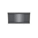 Bircham - Raw Metal Column Radiator H600mm x W1196mm 4 Column