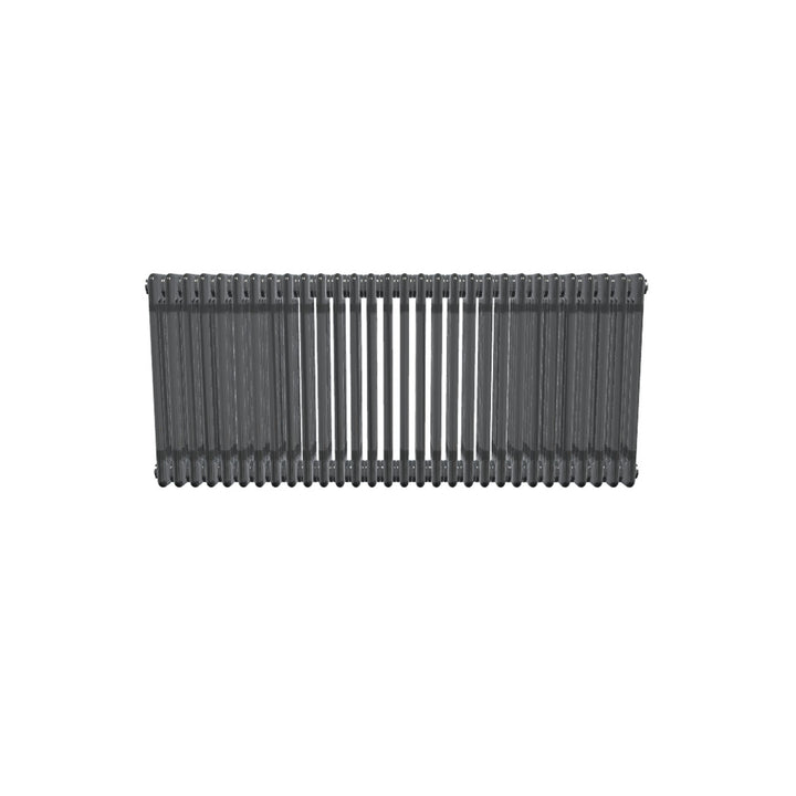 Bircham - Raw Metal Column Radiator H600mm x W1376mm 4 Column