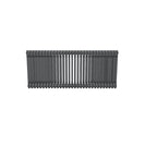 Bircham - Raw Metal Column Radiator H600mm x W1421mm 4 Column