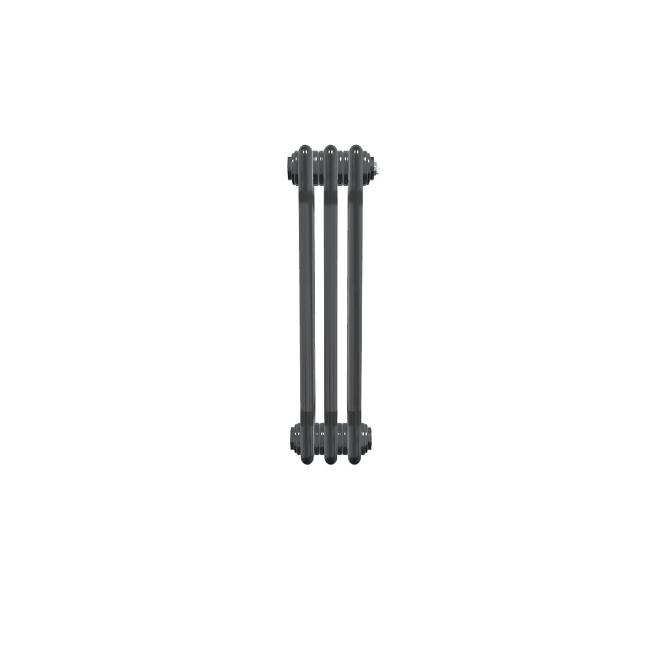 Bircham - Raw Metal Column Radiator H600mm x W161mm 4 Column