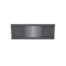 Bircham - Raw Metal Column Radiator H600mm x W1691mm 4 Column