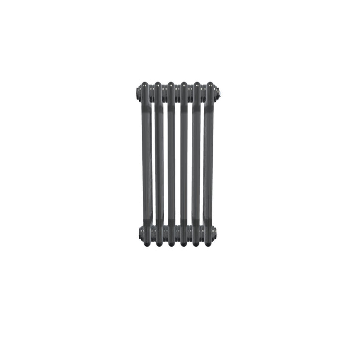 Bircham - Raw Metal Column Radiator H600mm x W296mm 4 Column