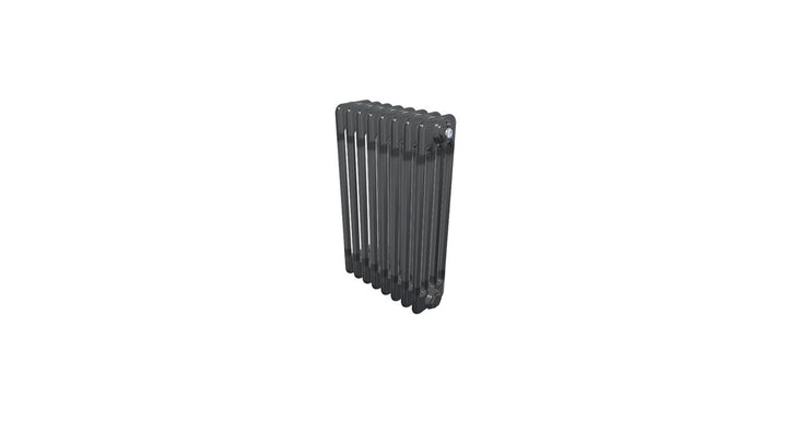 Bircham - Raw Metal Column Radiator H600mm x W386mm 4 Column