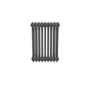 Bircham - Raw Metal Column Radiator H600mm x W431mm 4 Column