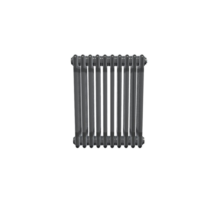 Bircham - Raw Metal Column Radiator H600mm x W476mm 4 Column - Feet Included