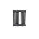 Bircham - Raw Metal Column Radiator H600mm x W476mm 4 Column - Feet Included