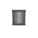 Bircham - Raw Metal Column Radiator H600mm x W521mm 4 Column - Feet Included