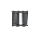 Bircham - Raw Metal Column Radiator H600mm x W611mm 4 Column