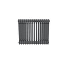 Bircham - Raw Metal Column Radiator H600mm x W746mm 4 Column