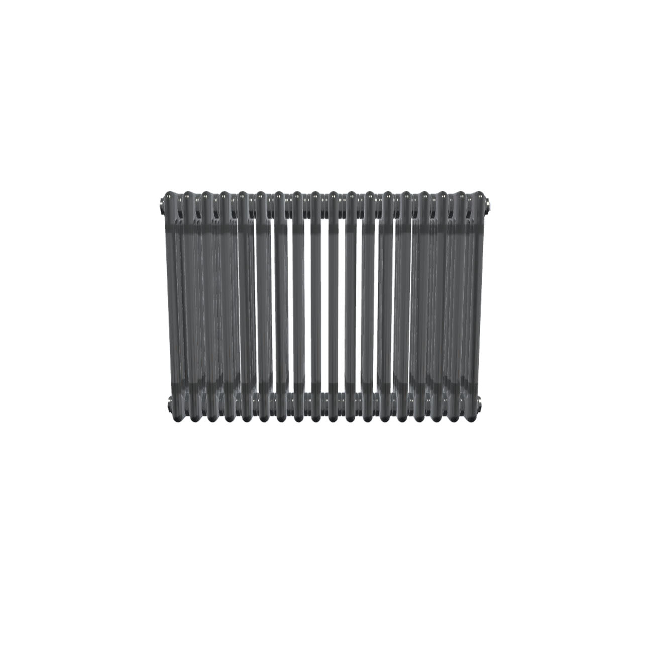Bircham - Raw Metal Column Radiator H600mm x W836mm 4 Column