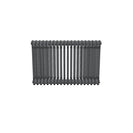 Bircham - Raw Metal Column Radiator H600mm x W926mm 4 Column