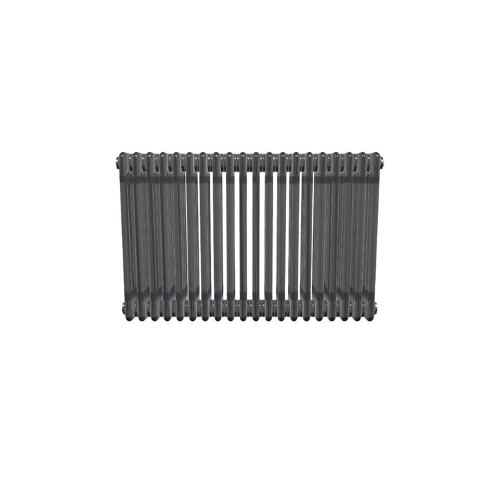 Bircham - Raw Metal Column Radiator H600mm x W926mm 4 Column - Feet Included