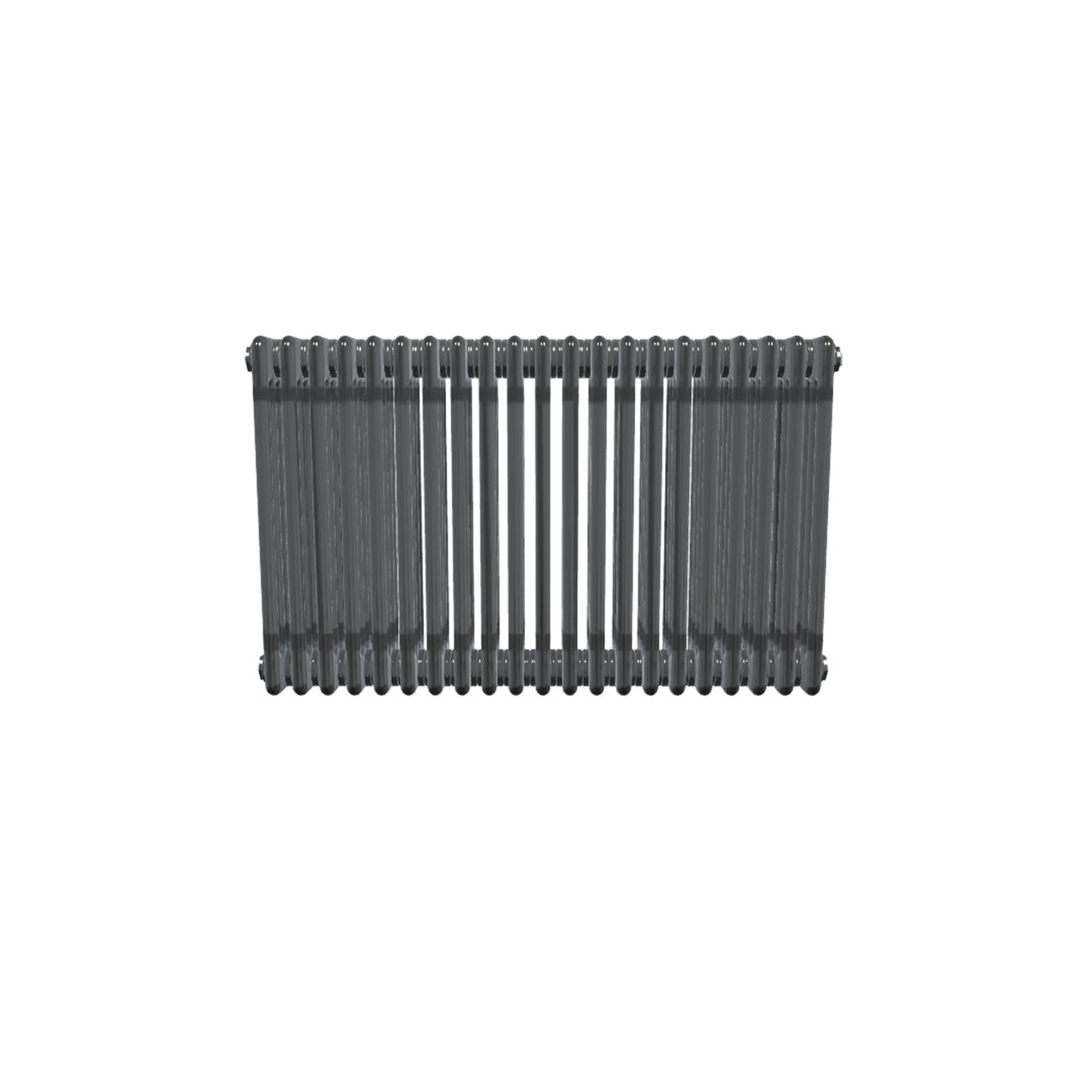 Bircham - Raw Metal Column Radiator H600mm x W971mm 4 Column