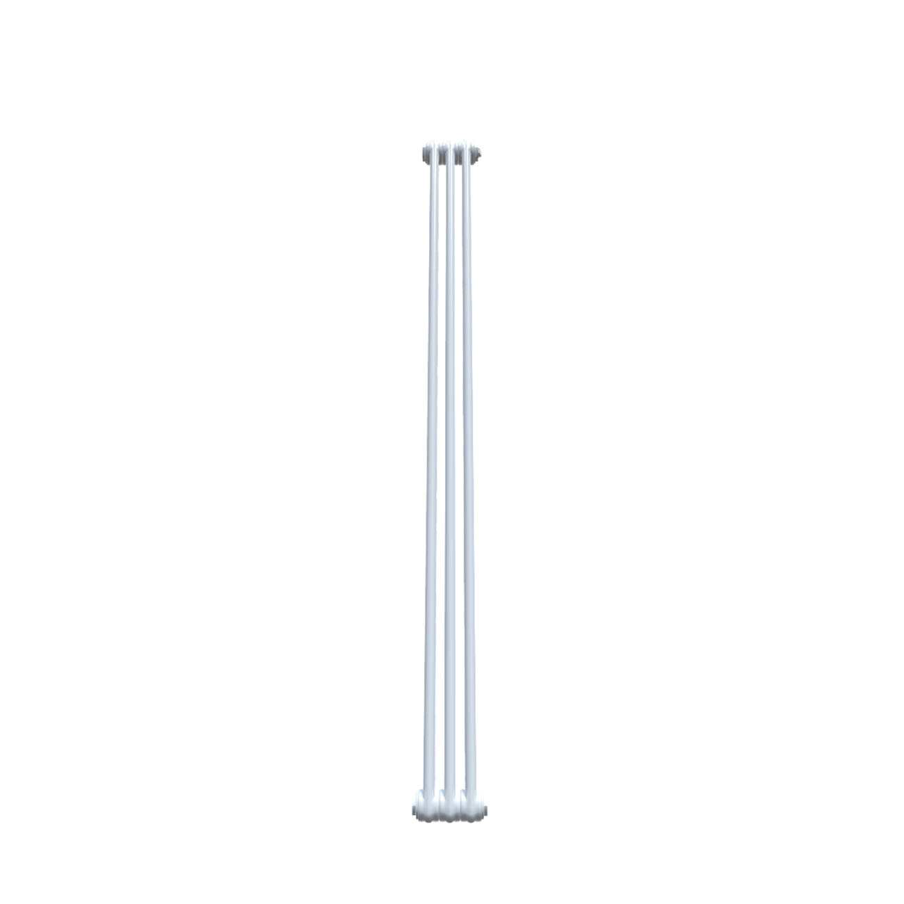 Bircham - White Vertical Column Radiator H1800mm x W161mm 2 Column