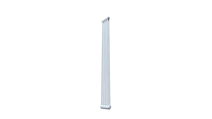 Bircham - White Vertical Column Radiator H1800mm x W206mm 2 Column