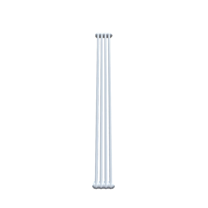 Bircham - White Vertical Column Radiator H1800mm x W206mm 2 Column