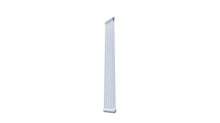 Bircham - White Vertical Column Radiator H1800mm x W251mm 2 Column