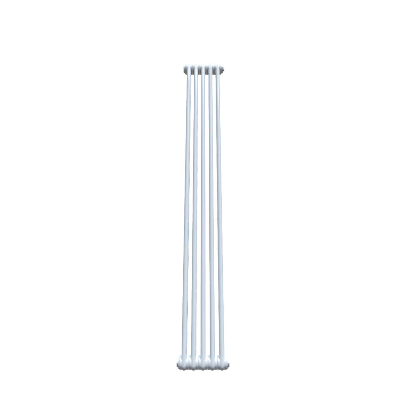 Bircham - White Vertical Column Radiator H1800mm x W251mm 2 Column