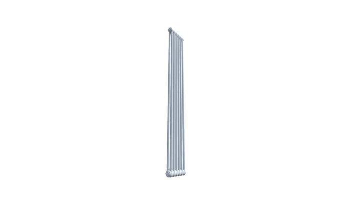 Bircham - White Vertical Column Radiator H1800mm x W296mm 2 Column