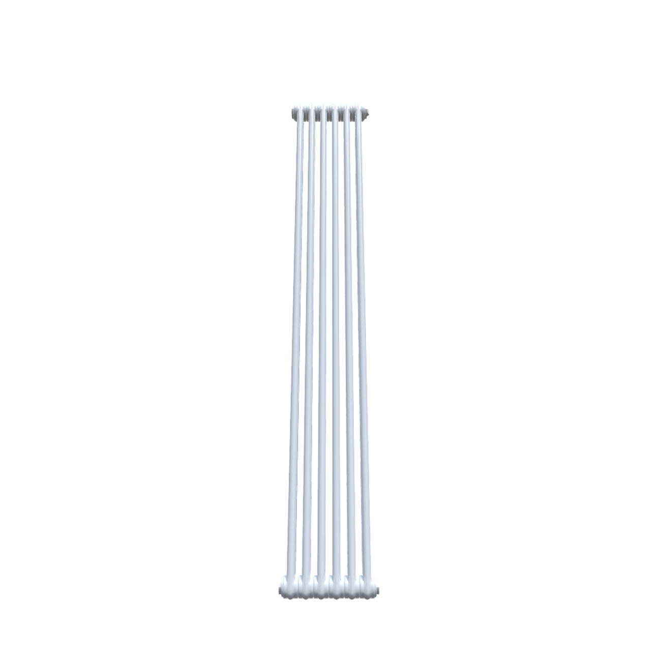 Bircham - White Vertical Column Radiator H1800mm x W296mm 2 Column