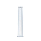 Bircham - White Vertical Column Radiator H1800mm x W296mm 2 Column