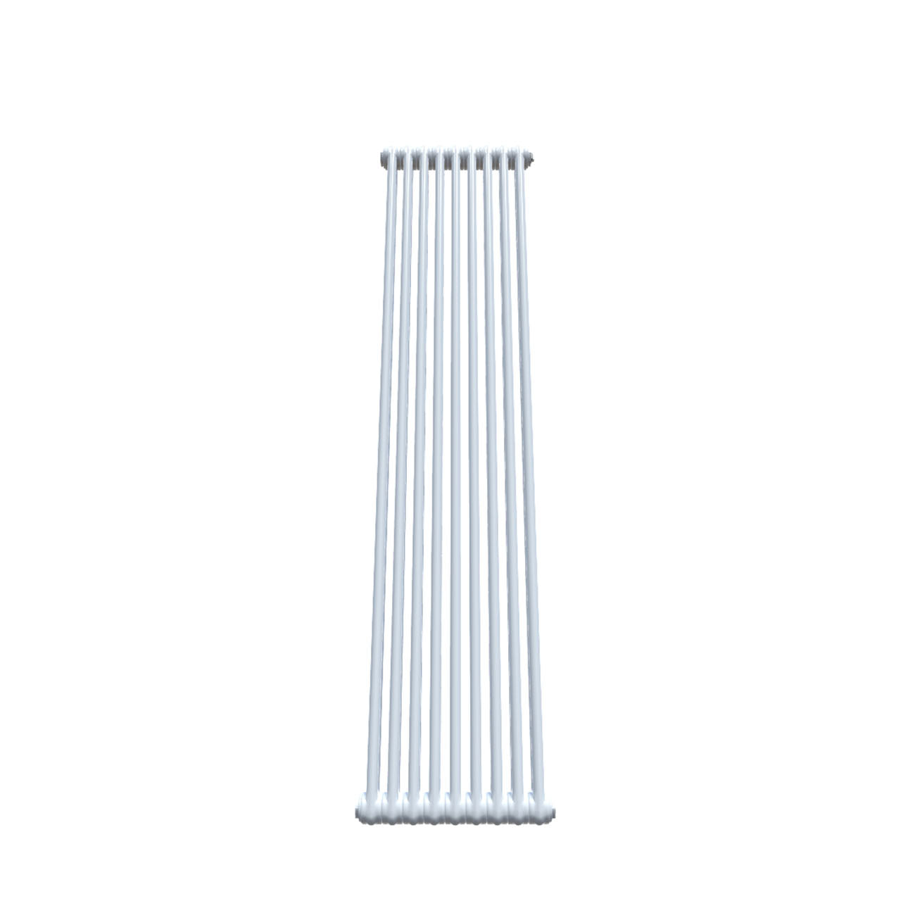 Bircham - White Vertical Column Radiator H1800mm x W431mm 2 Column - Feet Included