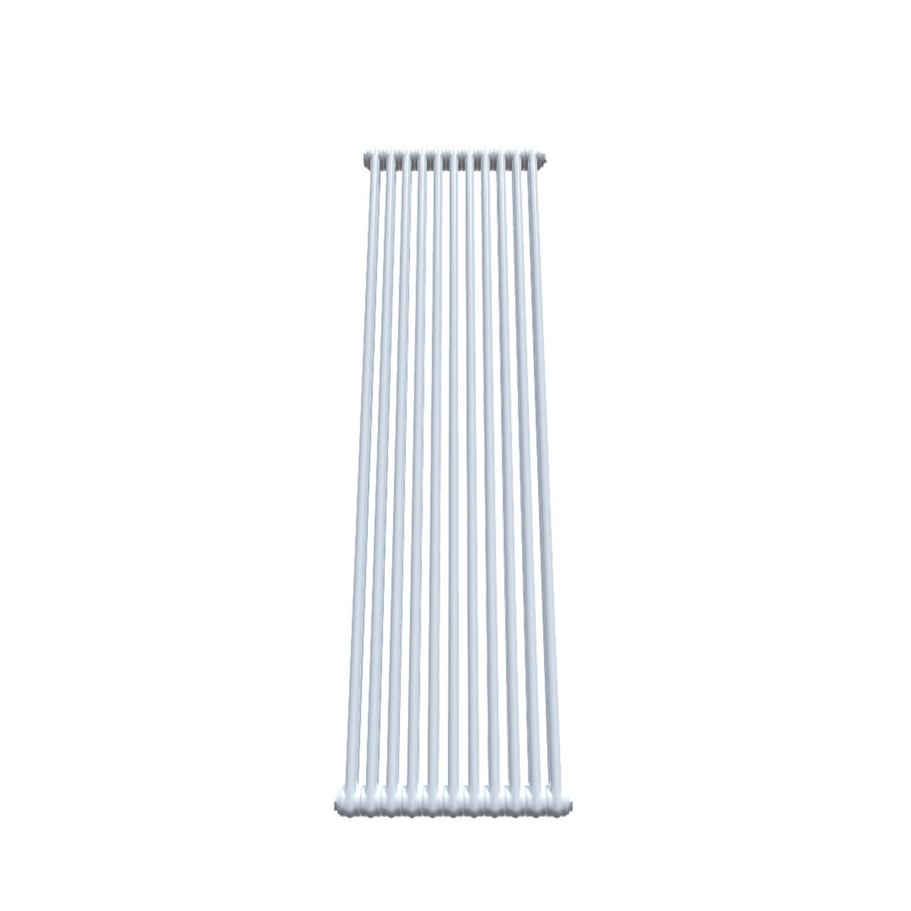 Bircham - White Vertical Column Radiator H1800mm x W521mm 2 Column - Feet Included