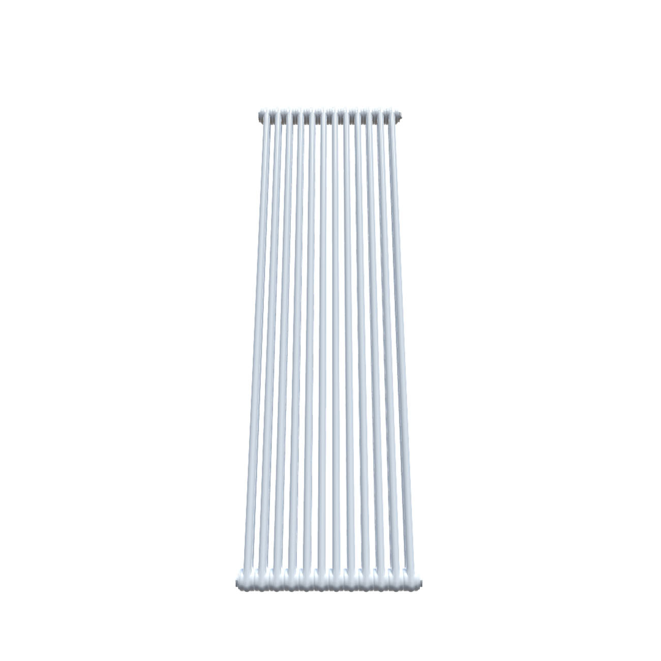 Bircham - White Vertical Column Radiator H1800mm x W566mm 2 Column - Feet Included