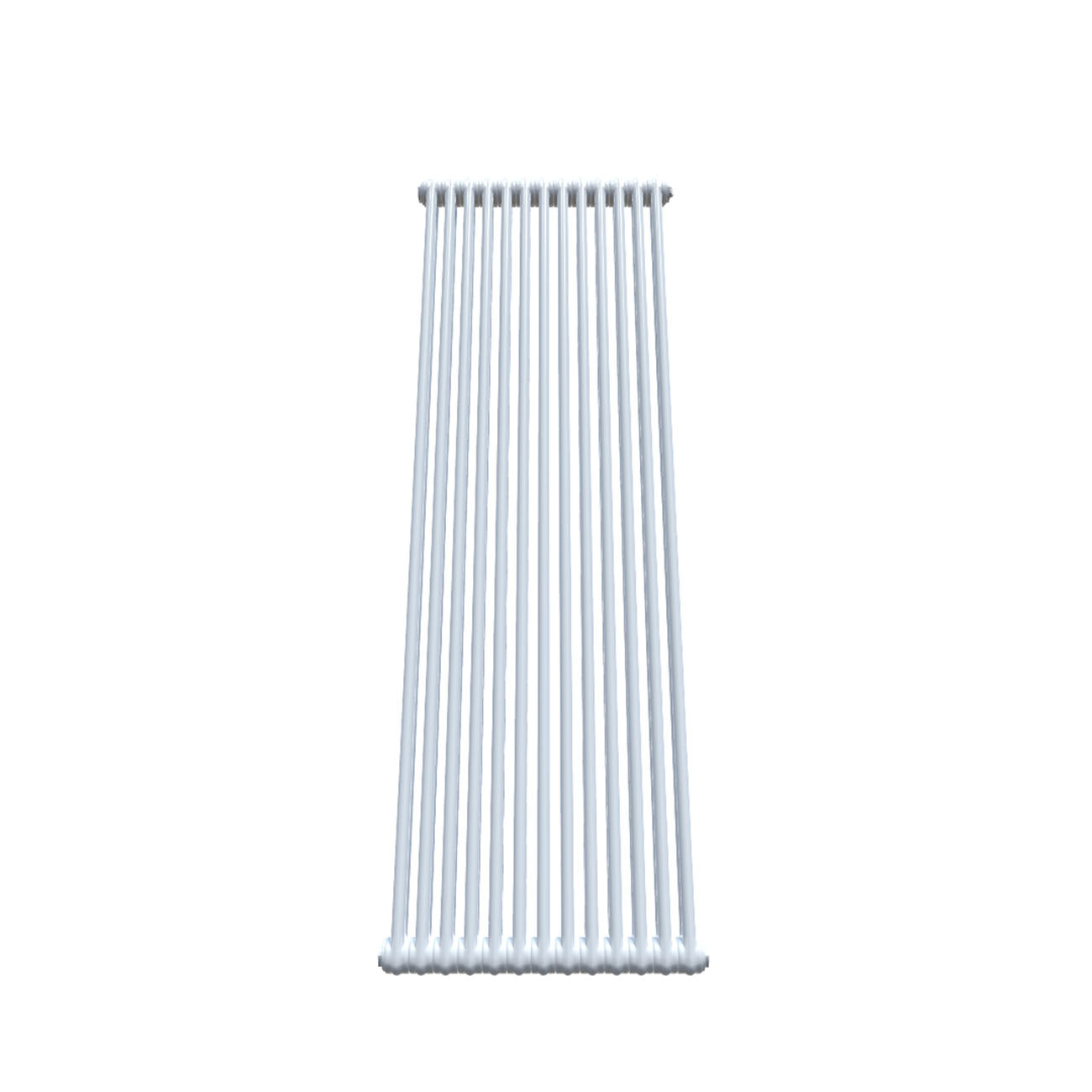 Bircham - White Vertical Column Radiator H1800mm x W611mm 2 Column - Feet Included