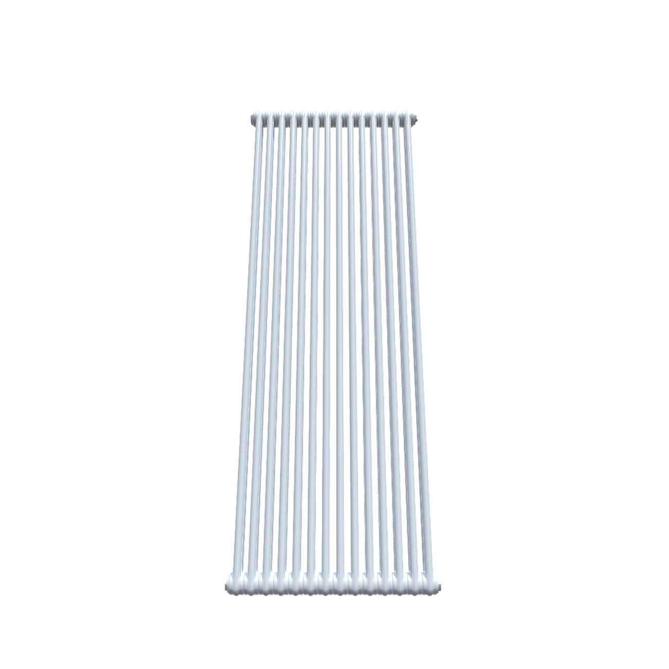 Bircham - White Vertical Column Radiator H1800mm x W656mm 2 Column - Feet Included