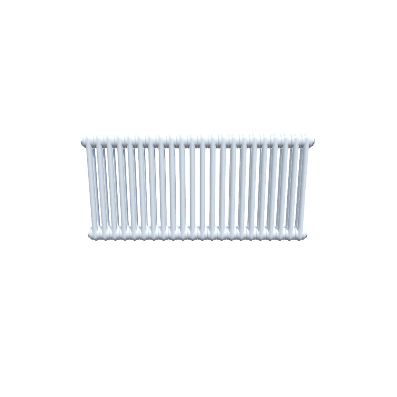 Bircham - White Column Radiator H500mm x W1016mm 2 Column - Feet Included