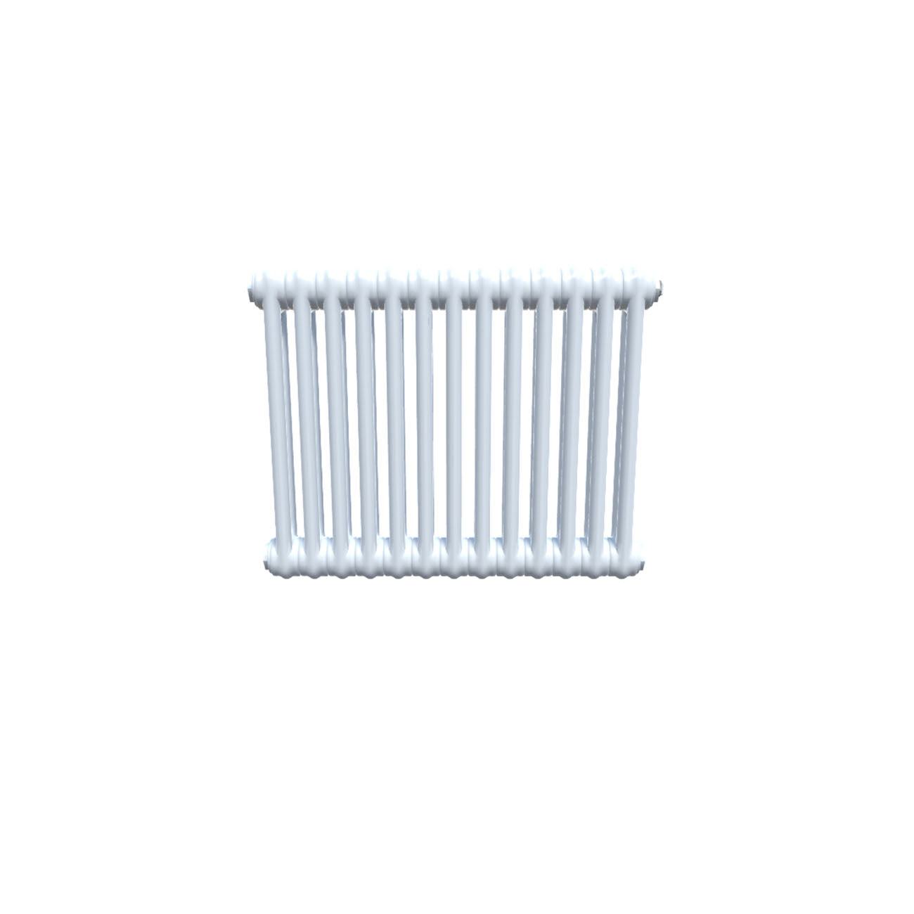 Bircham - White Column Radiator H500mm x W611mm 2 Column - Feet Included