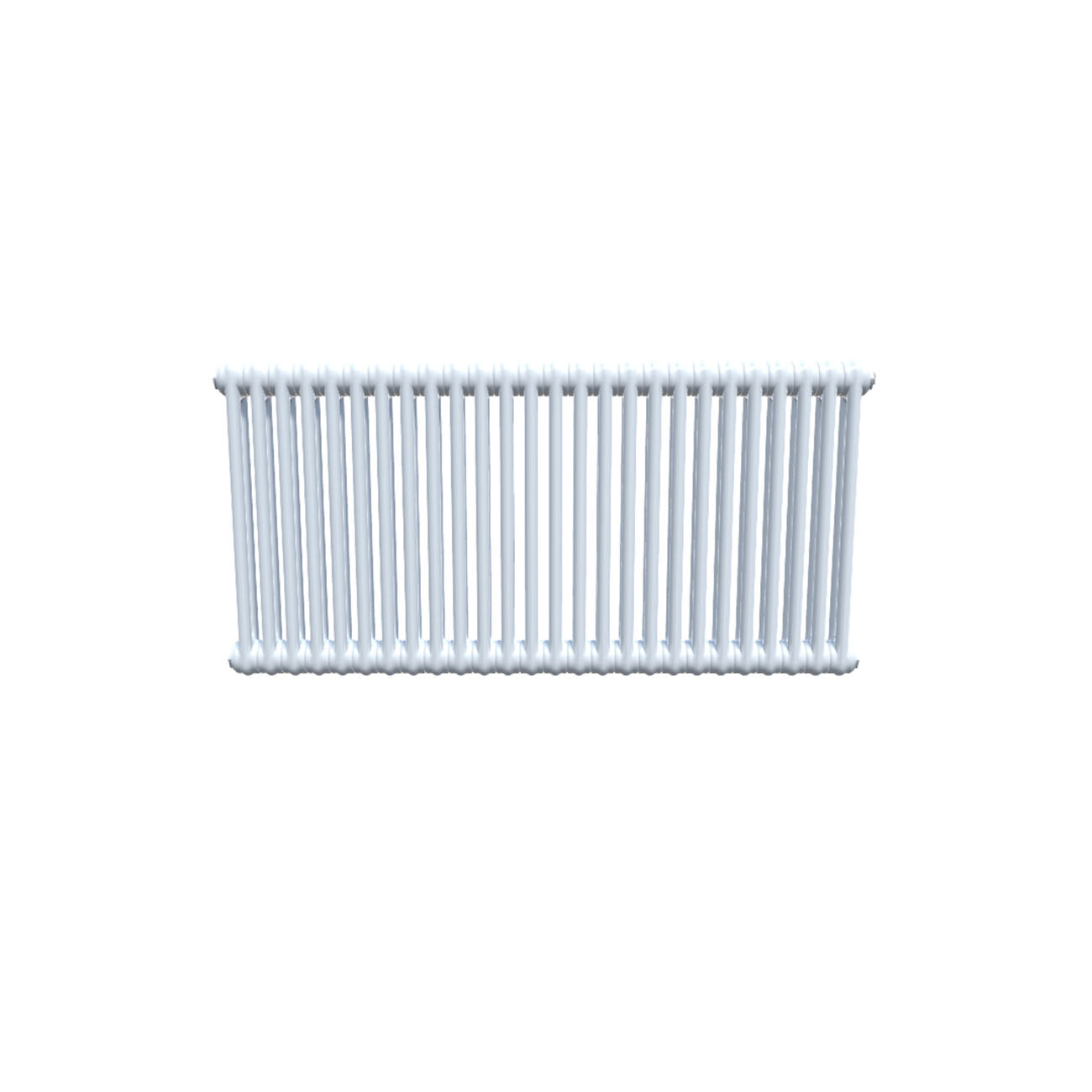 Bircham - White Column Radiator H600mm x W1196mm 2 Column - Feet Included
