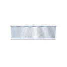 Bircham - White Column Radiator H600mm x W1826mm 2 Column - Feet Included