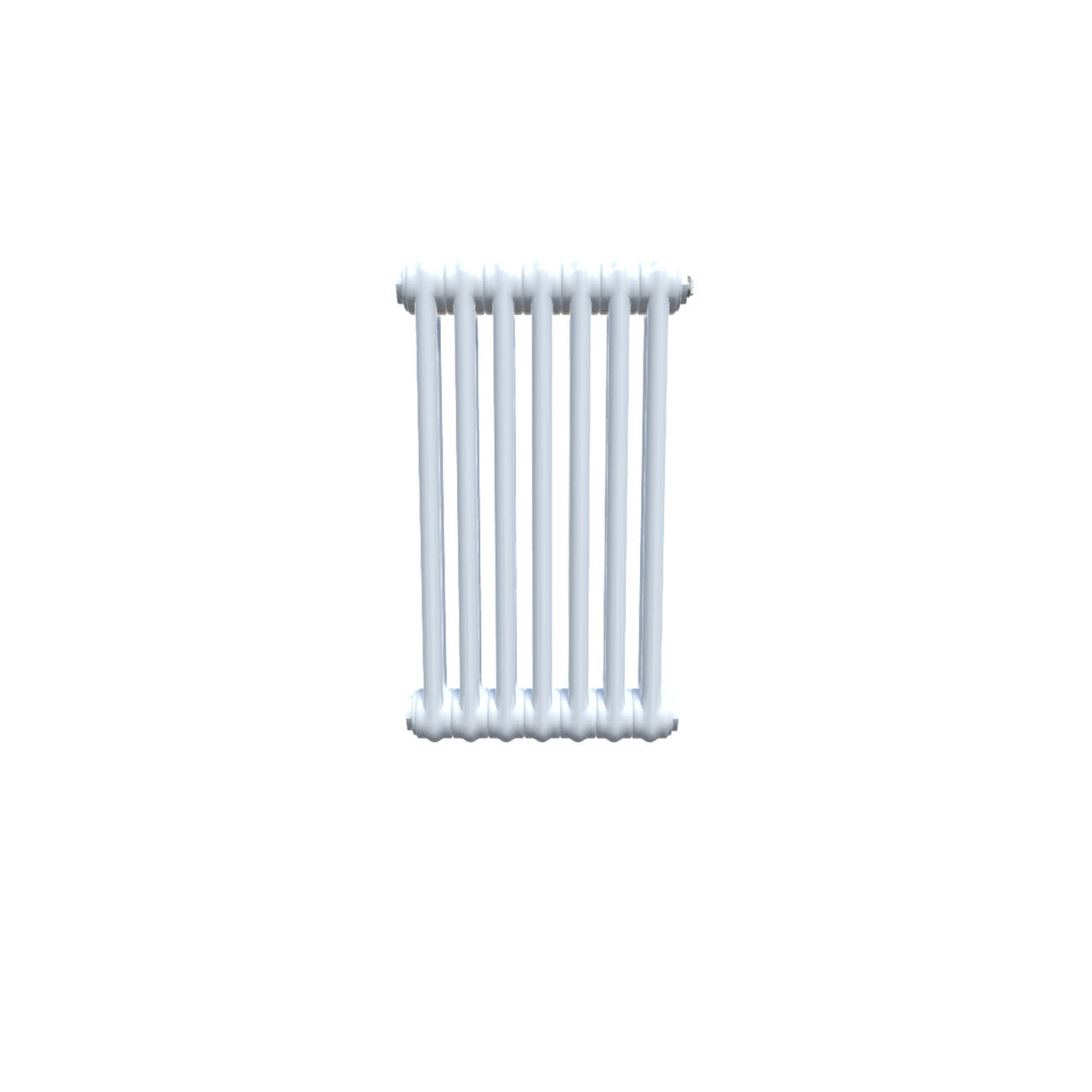 Bircham - White Column Radiator H600mm x W341mm 2 Column - Feet Included