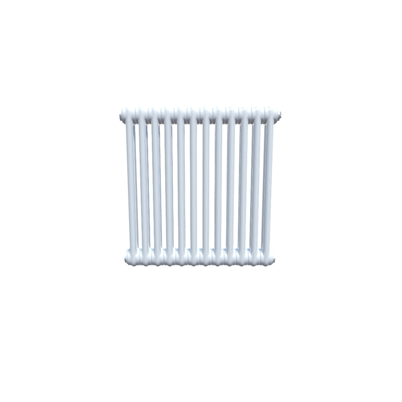 Bircham - White Column Radiator H600mm x W566mm 2 Column