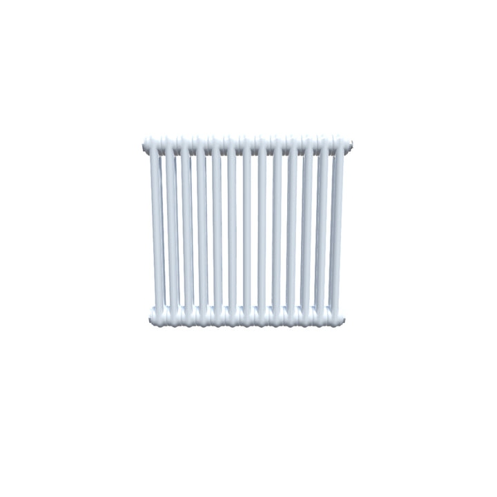 Bircham - White Column Radiator H600mm x W611mm 2 Column - Feet Included