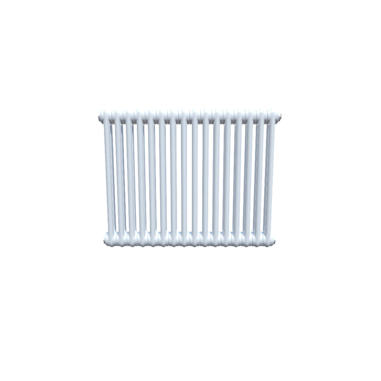 Bircham - White Column Radiator H600mm x W746mm 2 Column - Feet Included
