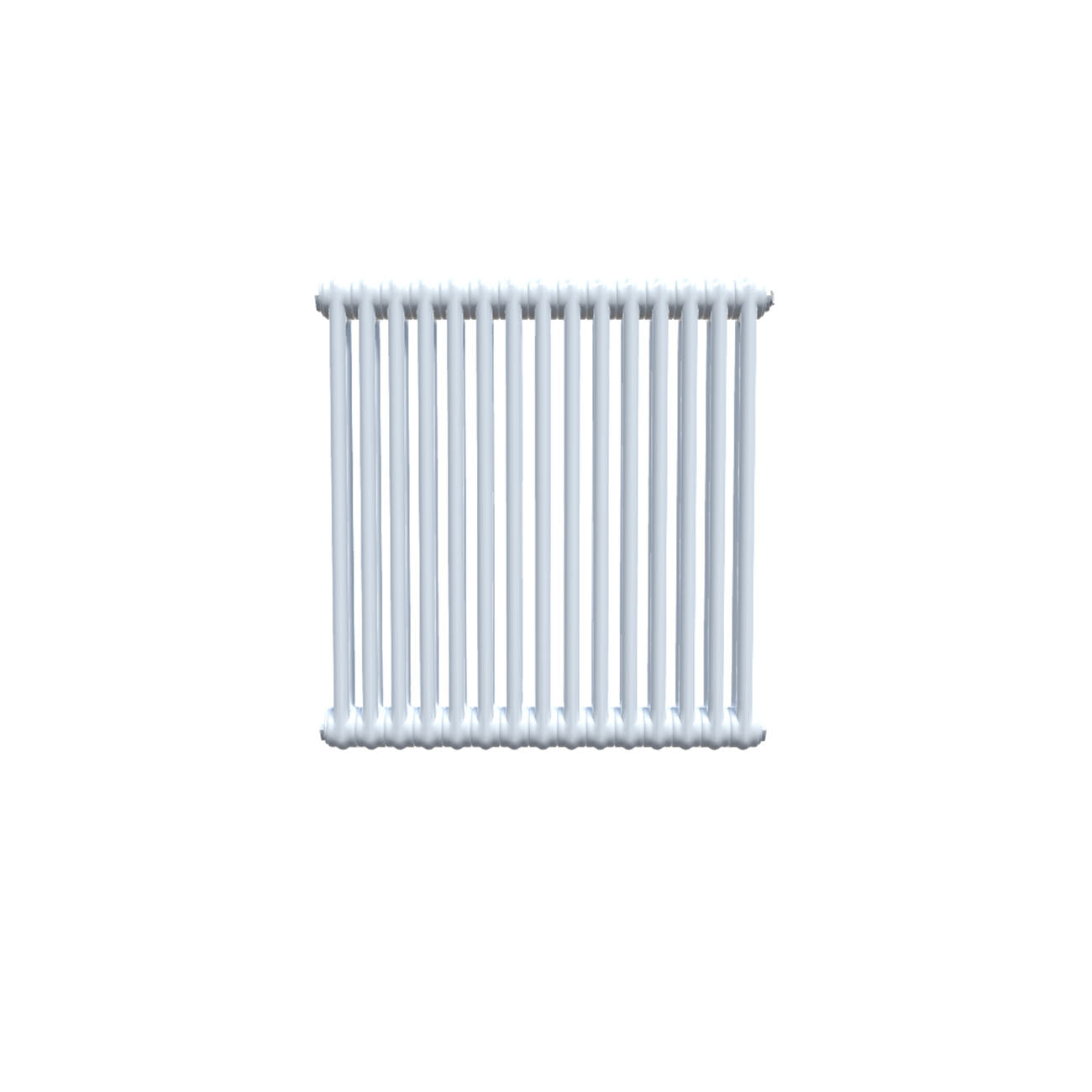 Bircham - White Column Radiator H750mm x W701mm 2 Column - Feet Included