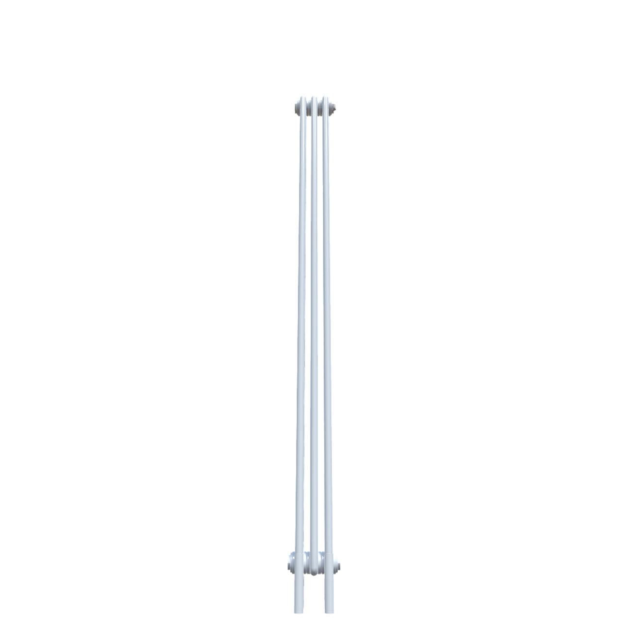 Bircham - White Vertical Column Radiator H1800mm x W161mm 3 Column