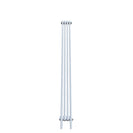 Bircham - White Vertical Column Radiator H1800mm x W206mm 3 Column