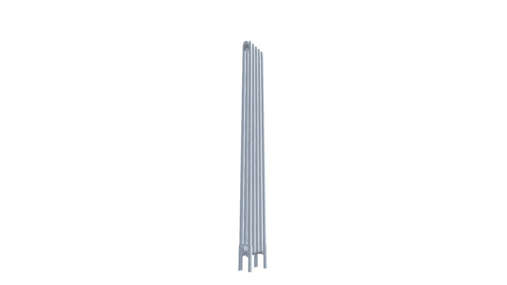 Bircham - White Vertical Column Radiator H1800mm x W251mm 3 Column