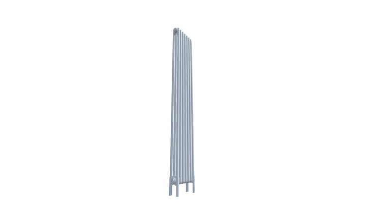 Bircham - White Vertical Column Radiator H1800mm x W341mm 3 Column